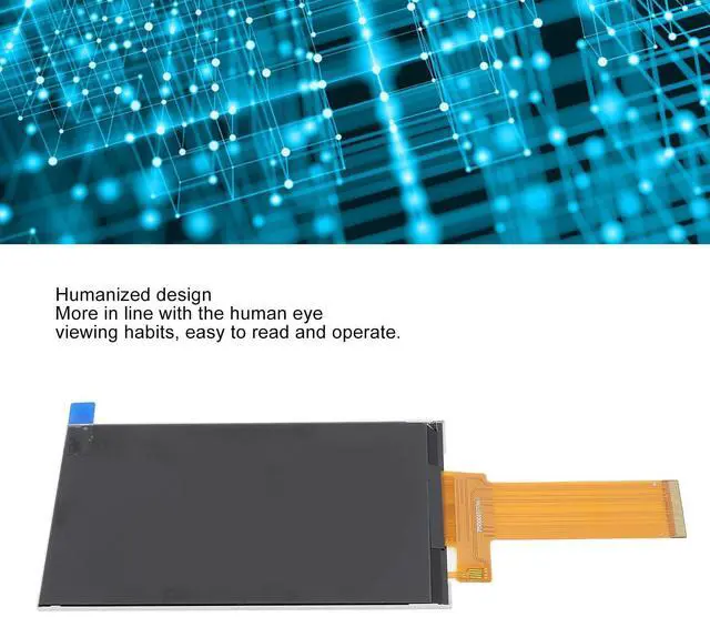 Alt view image 5 of 5 - Srliya LCD Display, Flexible, 5 Inch, 40 Pins, 480X854, 300 Backlight, Brightness, Horizontal Mipi Display Module for Industrial Control of Home Appliances
