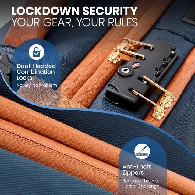 Alt view image 4 of 5 - Fanwoli Vacuum Travel Backpack, Carry On Luggage with TSA Lock & Anti Theft Zipper, Expandable Airback with Compression Pump, Waterproof Laptop Bag Ideal for Flight & Business