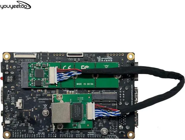 Alt view image 5 of 5 - youyeetoo i226-V Gigabit 2.5G Ethernet Server NIC Card - M.2 Interface for Enhanced Network Speeds,Support youyeetoo X1 X86 SBC, 10/100/1000/2500 Mbps RJ45 LAN (M.2 A + E Key,20CM)