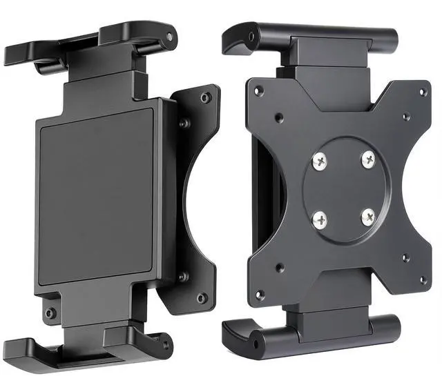 Main image of Universal VESA Mount Adapter for Tablets  Spring Clamp Holder for iPad and Portable Monitors up to 15.6  Fits VESA 75x75 & 100x100  Compatible with Surface, Galaxy Tab, and 2-in-1 Laptops