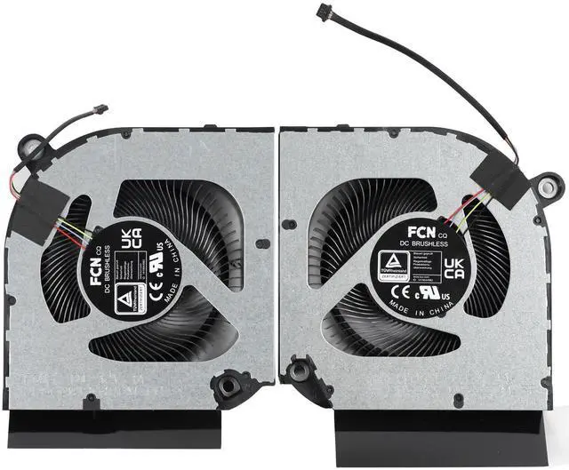 Main image of YAEHUYING New CPU+GPU Cooling Fan Replacement for Acer Predator Helios Neo 16 500 PHN16-71 PHN16-71-5606 PHN18-71 N22Q22 P/N: FQ1H DFSCL12E16486M FQ1J DFSCK22D05883M 12V 1A Fan