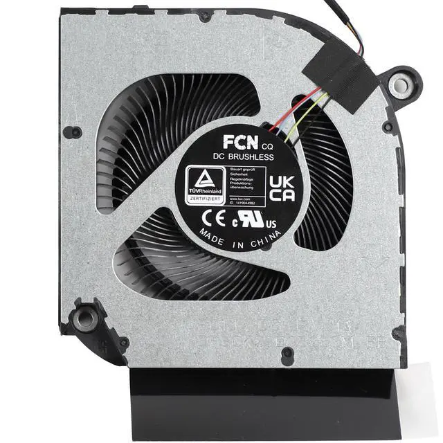 Alt view image 4 of 5 - YAEHUYING New CPU+GPU Cooling Fan Replacement for Acer Predator Helios Neo 16 500 PHN16-71 PHN16-71-5606 PHN18-71 N22Q22 P/N: FQ1H DFSCL12E16486M FQ1J DFSCK22D05883M 12V 1A Fan