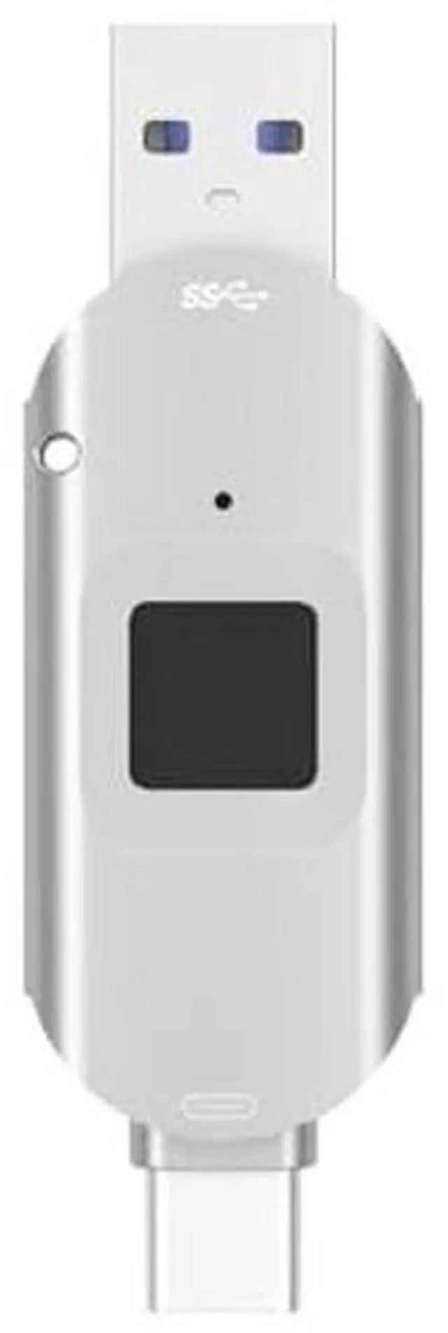 Main image of USB3.0 Fingerprint Fast Flash Drive Encryption, Specially Designed for iOS Devices, Suitable for iphone15/15 pro/Android/MAC, Full Fingerprint 64G Encryption