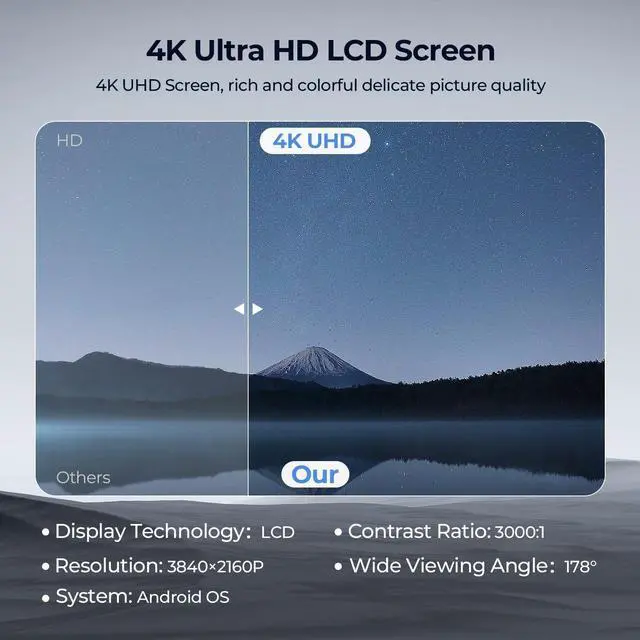 Alt view image 2 of 5 - JASZDOT 32'' Digital Signage Display, 4K LCD Screen Advertising Display Kiosk Interactive Displays LCD Totem Floor Standing Auto AD Player with USB/HDMI/WiFi Android OS