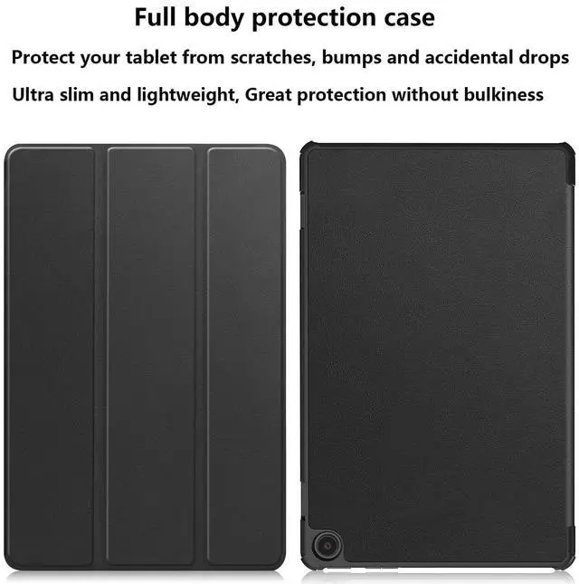 Alt view image 3 of 5 - UUcovers for Amazon Kindle Fire Max 11 Tablet Case 13th Generation (2023 Release) 11" with Stand [Auto Wake/Sleep] Slim Lightweight Folio Trifold Shell Smart Hard Back Cover for Fire Max 11, Black