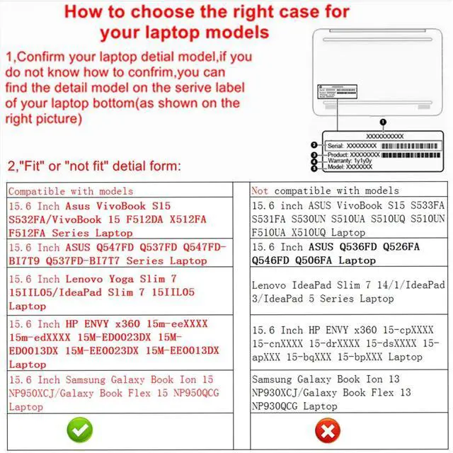 Alt view image 3 of 5 - Alapmk Protective Case for HP Envy x360 15m-eeXXXX 15m-edXXXX 15m-esXXXX 15m-euXXXX & Galaxy Book Ion 15 NP950XCJ/Galaxy Book Flex 15 NP950QCG & Case for Dell Latitude 7520,Starry Night