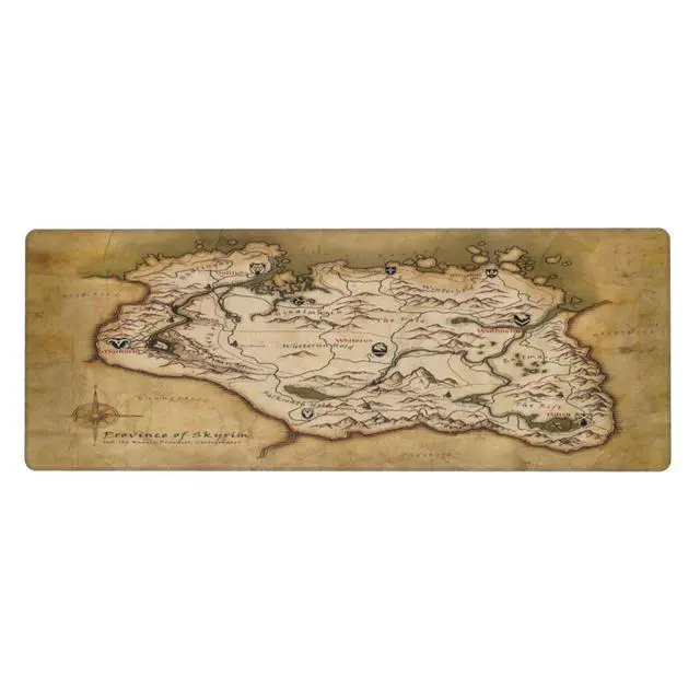 Alt view image 3 of 5 - Generic Mouse Pad Non-Slip Rubber Base Mouse Pad Waterproof Desk Writing Mat for Office Home 12x31.5in, Black5