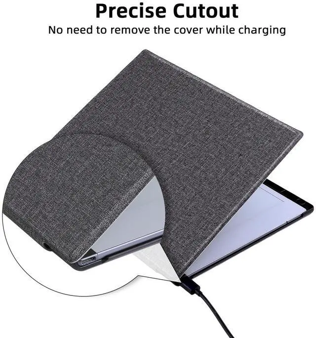 Alt view image 4 of 5 - WALNEW Case for Remarkable 2 Tablet with Pen Holder & Built-in Magnet, Lightweight PU Leather Book Folio Protective Cover Only for 10.3" Remarkable 2 Original Paper Tablet 2020 Released