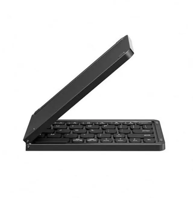 Alt view image 2 of 5 - Foldable Bluetooth Keyboard, Ultra-Thin Portable Wireless Keyboard with Backlit, Lightweight for Laptop, iPad, iPhone, Android, Windows, Mac