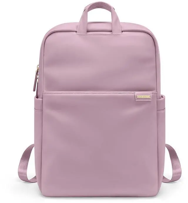Main image of GOLF QUALITY Slim Laptop Backpack for Women, Lightweight Business Backpack for Women Computer Bag Purse for Commuting, Fit 14Inch, Pink Purple