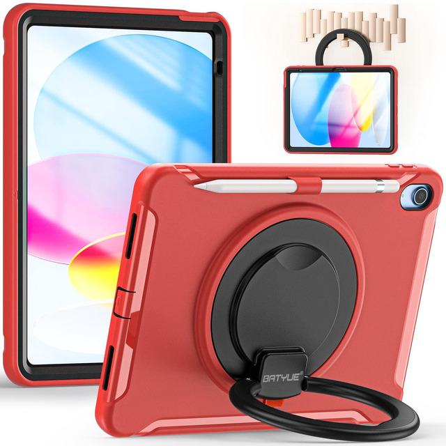 Full-Body Kids' Drop Protection Case For IPad (A16) 11 / IPad 10th Gen 10.9 Inch – Rugged Silicone Cover
