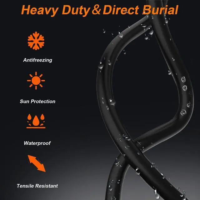 Alt view image 3 of 5 - Cat 8 Ethernet Cable, 50FT High Speed Heavy Duty 26AWG Cat8 LAN Network Cable 40Gbps, 2000Mhz with Gold Plated RJ45 Connector, Outdoor&Indoor Internet Cable Compatible for Router Gaming Modem Xbox