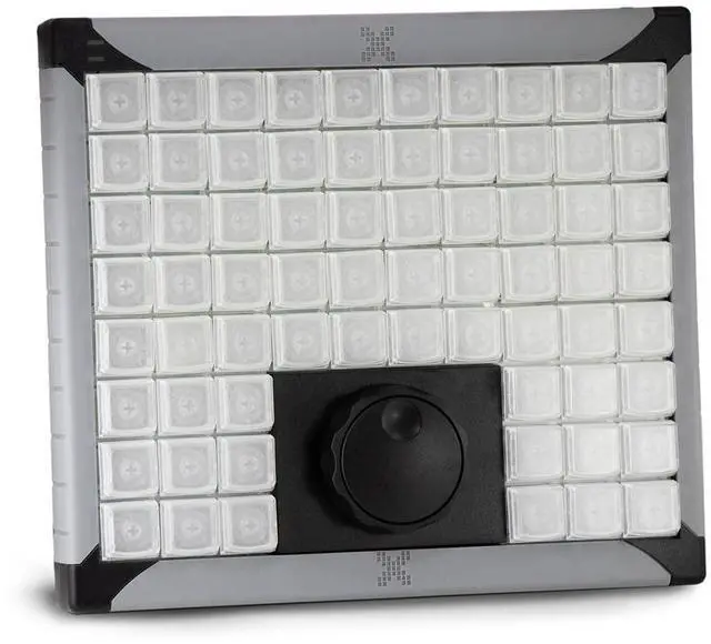 Main image of X-keys USB Programmable Jog & Shuttle Control for Editing or Instant Replay (68 Key, XK-68 JGS)