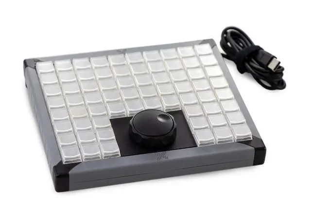 Alt view image 4 of 5 - X-keys USB Programmable Jog & Shuttle Control for Editing or Instant Replay (68 Key, XK-68 JGS)