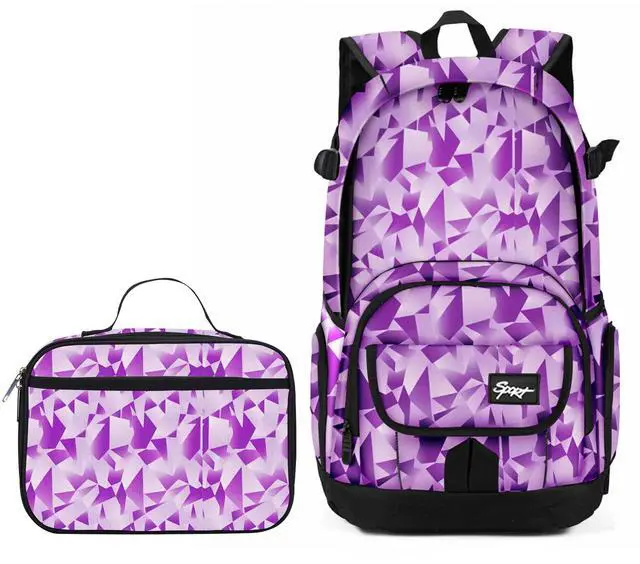 Alt view image 3 of 5 - rickyh style Kids Backpacks, Lightweight Backpack 18.5x13.75x8.75 Inches lunch bags 10x8x3.7 Inches Kids Backpacks for School