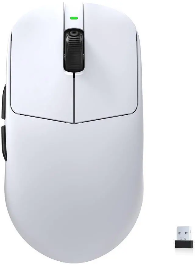 Main image of KYSONA Mercury Wireless Gaming Mouse41g Ultalight, PAW3395 Sensor, 8K Polling Rate,26000 DPI,5 Programmable Buttons Optical Mice for PC/MAC/Laptop,White