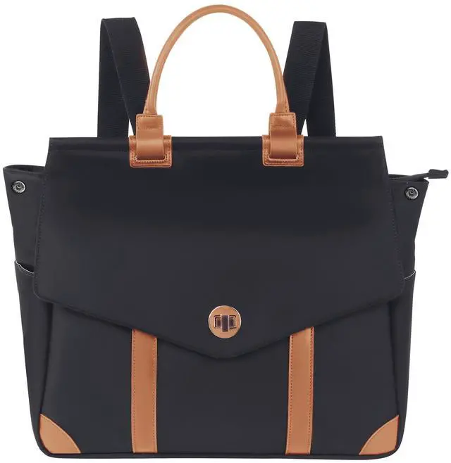 Main image of Multi-Functional Shoulder Bag Backpack for Women: 20L Handbag with 12 Pockets Fits 15.6 Inch Laptop & A4 Documents - Ideal for Business Travel Waterproof