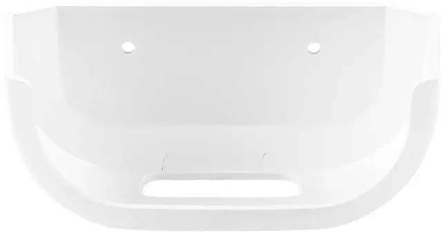 Alt view image 2 of 5 - Holicfun Wall Mount for eero 7 - No Drill Adhesive & Screw Mounting Kit for eero 7 Mesh WiFi Router, Space-Saving ABS Plastic Bracket (2-Pack)