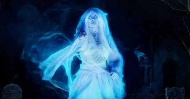 Alt view image 3 of 5 - AtmosFX® Ghostly Jump Scares Halloween Digital Decoration on USB Includes 8 Atmosfx Video Effects for Hallloween