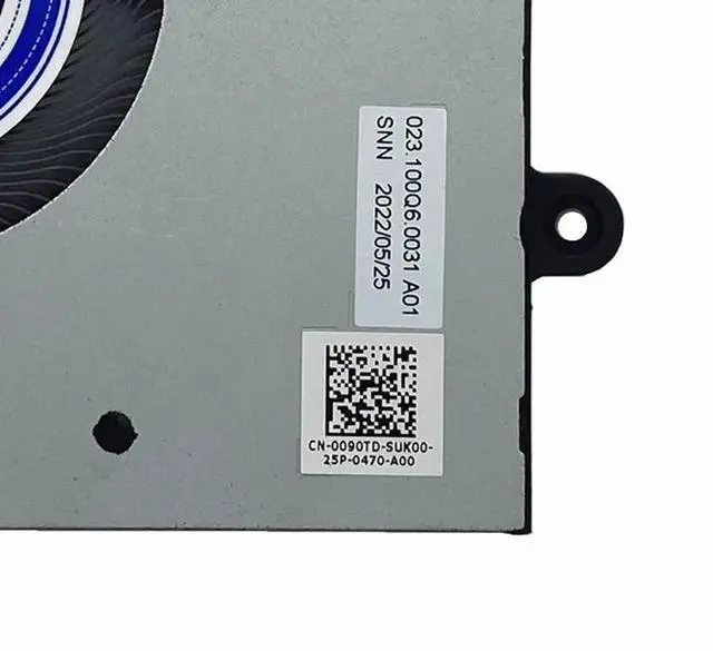 Alt view image 3 of 3 - LANDALANYA Replacement New Laptop Cooling Fan for DELL Latitude 5330 Series 0090TD 090TD EG50040S1-CS31-S9A DC5V Fan