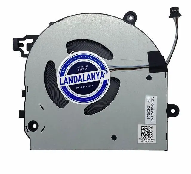 Main image of LANDALANYA Replacement New Laptop Cooling Fan for DELL Latitude 5330 Series 0090TD 090TD EG50040S1-CS31-S9A DC5V Fan