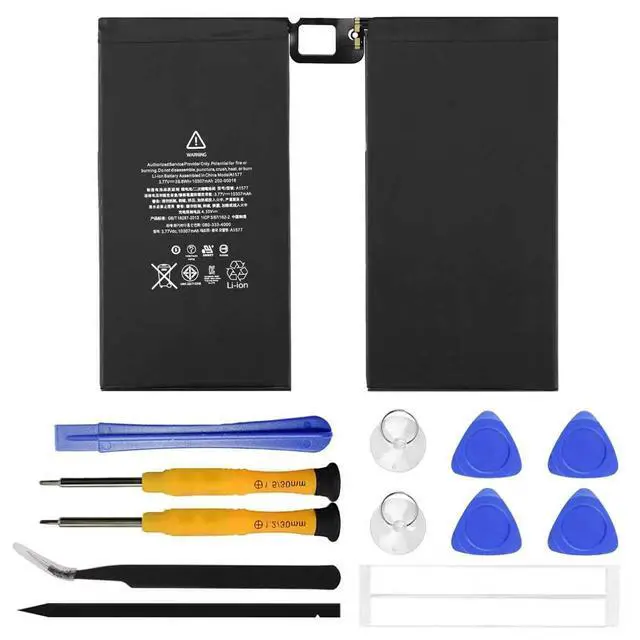 Main image of ERYNK A1577 Rechargeable Battery Compatible with iPad Pro 12.9 1st Gen Wi-Fi/Cellular A1584 A1652 020-00016 ML0F2LL/A ML0F2B/A ML0F2CL/A ML0F2FD/A ML0F2TY/A ML0G2TY/A with Tools