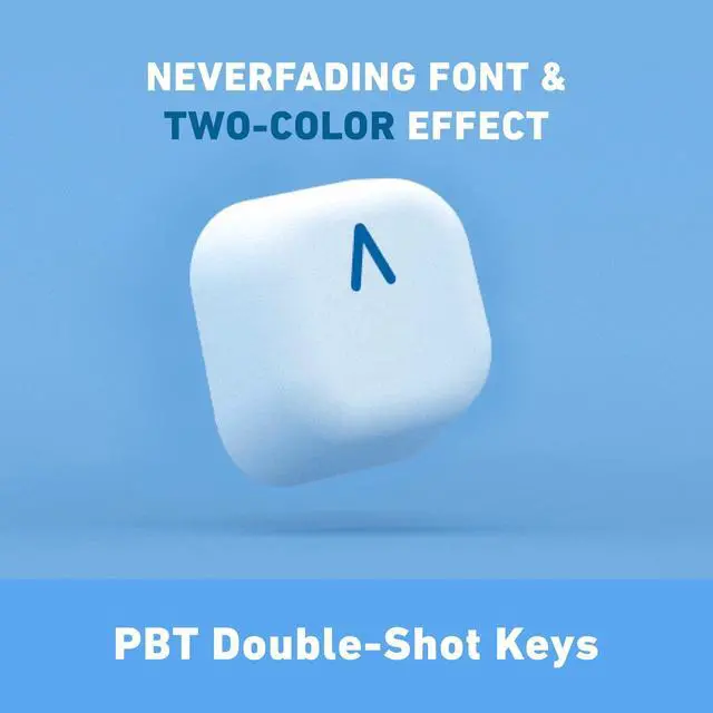 Alt view image 3 of 5 - AZIO IZO Wireless Mechanical Calculator & Number Pad - Bluetooth 5.0 & USB, Gateron-Blue Mechanical Switch, 9 Backlight Modes, Rechargeable, PC & Mac Compatible, Blue Iris (IN105)