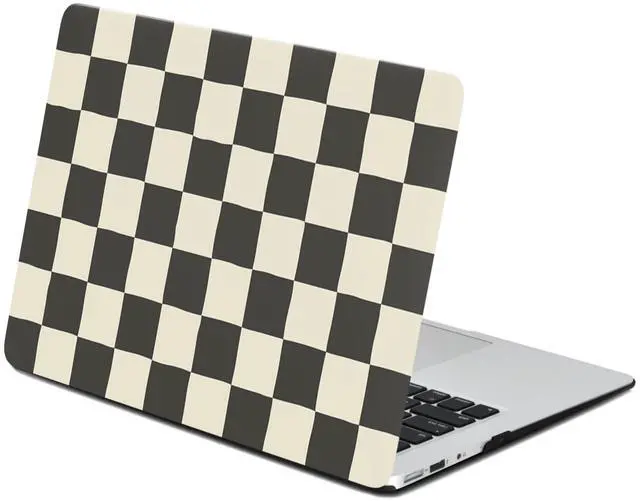 Alt view image 3 of 5 - Laptop Case Compatible with MacBook Air 11 inch 2015 2014 2013 2012 2011 2010 Release A1370 & A1465, Protective Hard Plastic Pattern Case Shell and Keyboard Cover for 11.6" Mac, Checkerboard