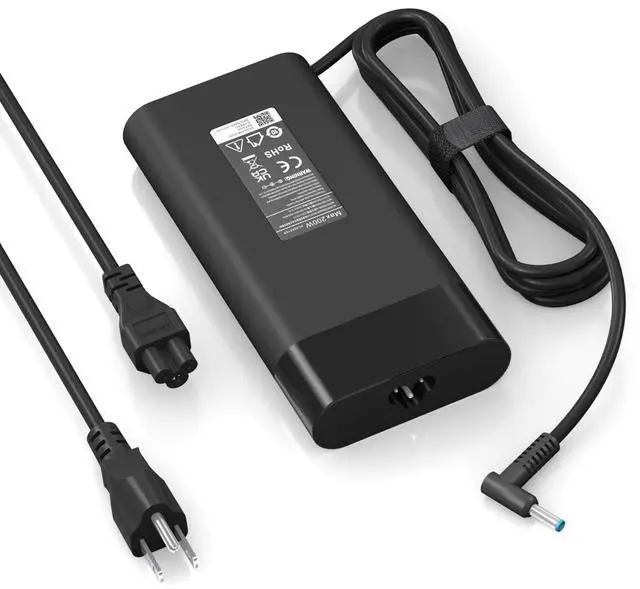 Main image of 200W Laptop Charger for HP Omen 15 17 Victus Pavilion Gaming Laptop 15 17 ZBook Fury Create Studio Envy 15 2020 TPN-DA10 Power AC Adapter