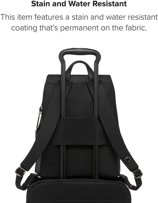 Alt view image 5 of 5 - TUMI - Voyageur Ramsay Backpack - Women's Fashion Bag for Travel, Business, Work - Fits up to 14" Laptop - 15.0" X 11.8" X 6.0" - Black/Gunmetal