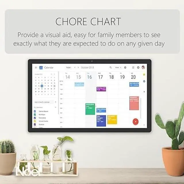 Alt view image 3 of 5 - TouchWo 27'' Large Touchscreen Monitor, Downloadable APP,10-Point Touch, 16:9 Display, Android 13 with 8GB RAM & 128GB ROM, QCM6125,Perfect for Office, Business, and Home