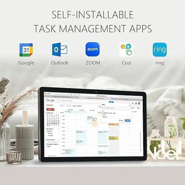 Alt view image 4 of 5 - TouchWo 27'' Large Touchscreen Monitor, Downloadable APP,10-Point Touch, 16:9 Display, Android 13 with 8GB RAM & 128GB ROM, QCM6125,Perfect for Office, Business, and Home