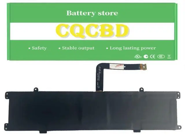 Alt view image 2 of 5 - CQCQ FTD6M Battery for Keyboard Battery for DELL Latitude 7285 Series K17M FTD6M 06HHW5 BQ40370 (7.6V 22Wh)