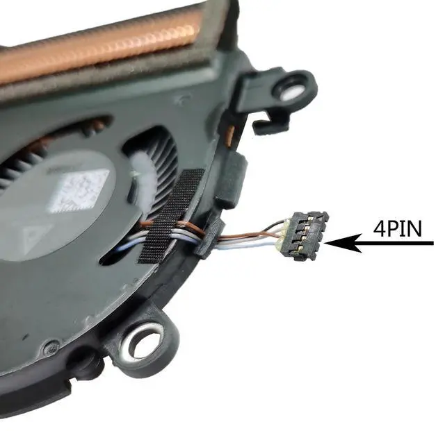 Alt view image 4 of 5 - Errum Cooling Fan for Spectre x360 13-AW1 13-AW2 Compatible M20071-001 M21249-001