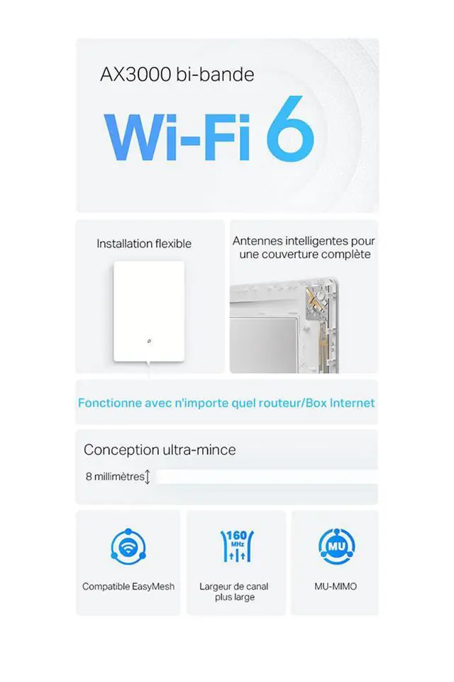 Alt view image 2 of 5 - Ax3000 Wi-fi 6 Air Router