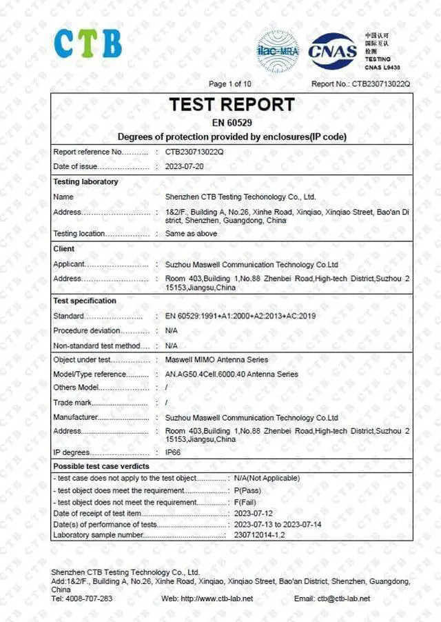 Alt view image 5 of 5 - Maswell 4X4 MIMO 5G External Antenna, Omni 700-6000MHz | 4G+ LTE-A 5G NR 5G | WiFi 6 Bluetooth | Screw Adhesive Mount, SMA Male 3dBi Low Gain Outdoor for IoT M2M, NOT for Boosting