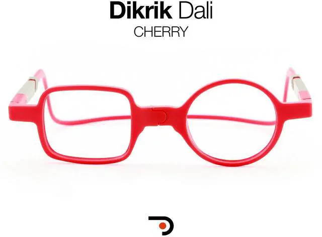Alt view image 2 of 5 - DIDINSKY Reading Glasses with Magnets and Anti Blue Light Filter. Magnetic Readers for Men and Women with Anti-Reflective Lenses. Cherry +1.0  DIKRIK DALI