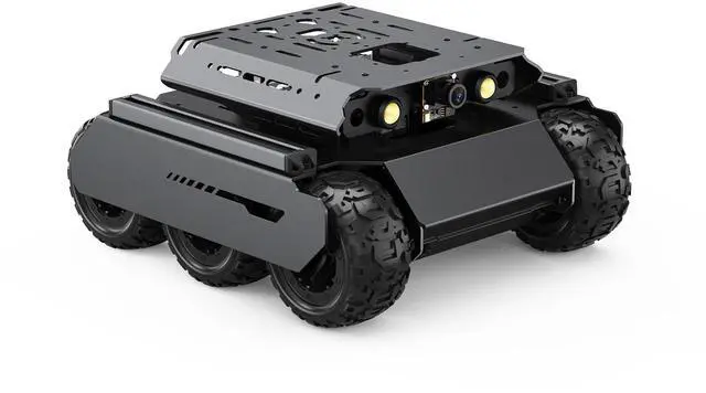 Main image of Waveshare UGV Rover Open-Source 6 Wheels 4WD AI Robot, Compatible with Raspberry Pi 4B, Dual Controllers, Computer Vision, PI4B-4GB NOT Included
