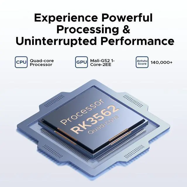 Alt view image 4 of 5 - DOOGEE U10 Android 15 Tablet2025 New,10 inch Tablet,16GB+128GB/2TB Expand, 2.0GHz Quad Core Gaming Tablets with 1280x800 IPS HD Touchscreen,WiFi 6/5060mAh/Dual Camera/BT 5.0/OTG/Widevine L1