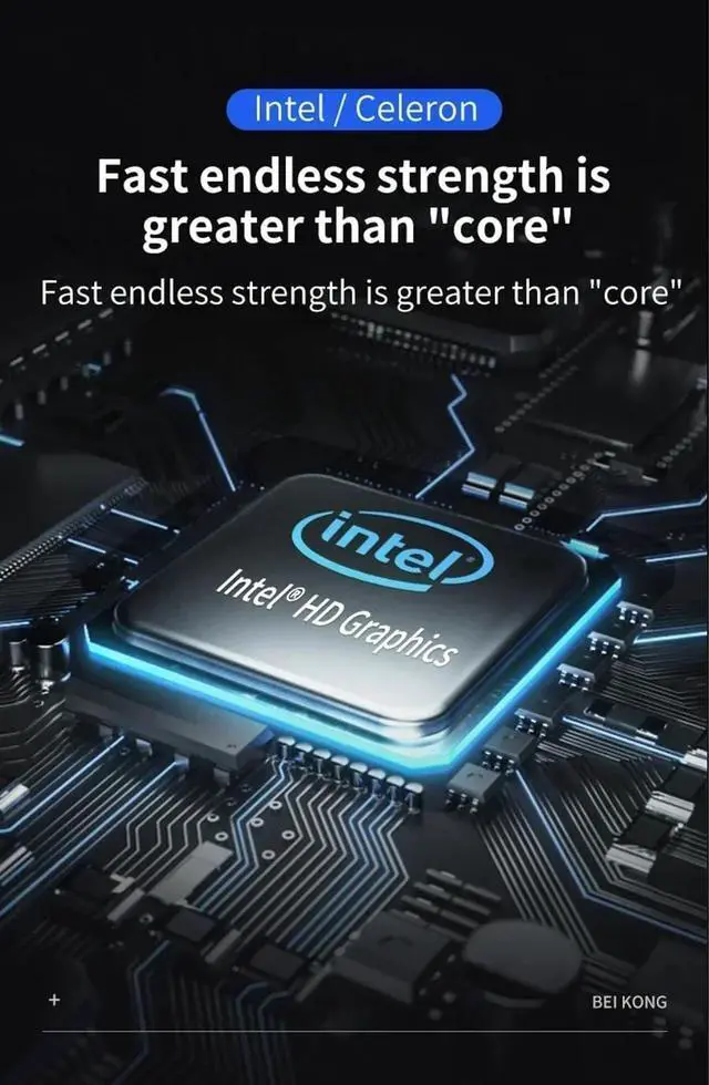 Alt view image 4 of 5 - Fanless Mini PC, Industrial PC, Mini Computer Celeron N4100,HD+VGA Dual Dispaly Output, 2 * 1000Mbps LAN,DDR4 1*M.2 nvme,USB3.0, COM, WiFi,4GB RAM 64GB SSD