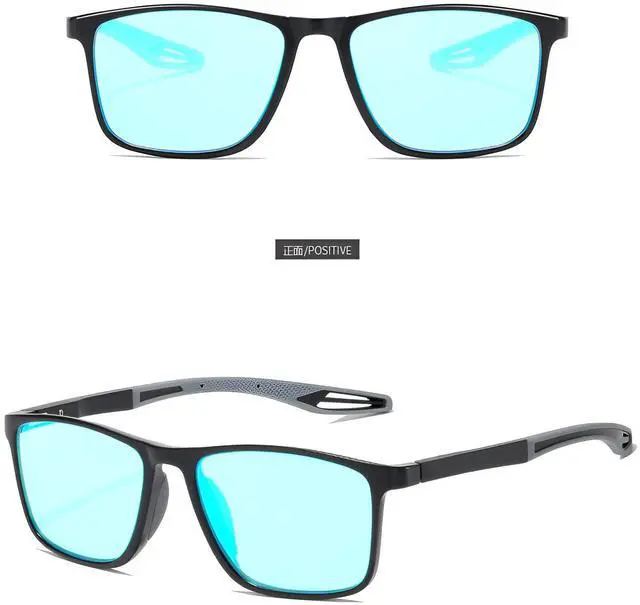 Alt view image 4 of 5 - Spocwd Red-Green Color Blind Glasses for Men, Color Correcting & Enhancing Glasses for Outdoor Use