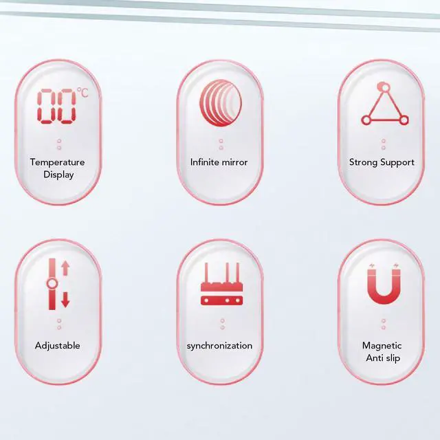 Alt view image 5 of 5 - Zunate ARGB GPU Support Bracket, 5V 3 Pin RGB GPU Stand Holder, RGB GPU Support Stand Video Card sag Holder, Adjustable Length and Height GPU Stand with Temperature Display for Computer
