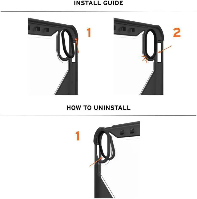 Alt view image 4 of 5 - URBAN ARMOR GEAR UAG Designed for iPad A16 Case 11" 11th Gen 2025, 10.9" 10th Gen 2022 (A3354 A3355) Plyo LT - Armor Shell Folio Cover with Adjustable Kickstand & Pencil Holder, Ice/Black