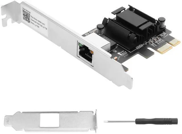 Main image of GINTOOYUN 5Gb PCI Network Card 2.5Gbps/1Gbps/100Mbps PCI Ethernet Interface Adapter 100Mbps Express 3.18GT/s Ethernet Card Converted to Ethernet RJ45 LAN Port,Supports Windows/Linux
