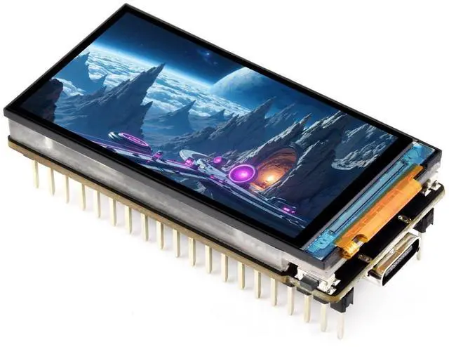 Main image of Waveshare ESP32-C6 1.9inch Display Development Board, 170×320 Pixels, 262K Colors, 160MHz RISC-V Single-core Processor, WiFi 6 & Bluetooth, 90° Rotation Support, ESP32 with Display Integration