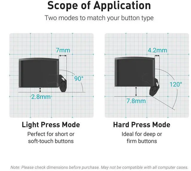 Alt view image 2 of 5 - Fingerbot - Remote PC Power Control, Comet (GL-RM1) Compatible, Simple Setup, Adapted KVM Switches