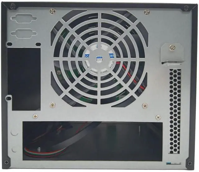 Alt view image 2 of 5 - KCMconmey 4 + 2 Bay DIY NAS Case, 4 x 2.5 / 3.5 Tray + 2 x 2.5 Internal Bay. MB ITX. PSU Flex. Front USB 3.0 12cm Chassis Fan Hot Swap Backplane. Network Attached Storage Private Cloud Enclosure.