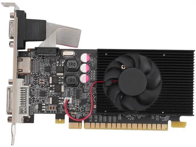 Main image of GOWENIC for GT610 2GB DDR3 64BIT Graphics Card, PC Video Card, PCIE Graphics Card Desktop Computer Graphics Card with PCI Express 2.0 16X Slot, for 10 11 7 8