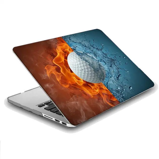 Alt view image 2 of 5 - Plastic Hard Shell Case Compatible with MacBook Pro 13 inch Case 2022-2017 A2338 M2/M1 A2289 A2251 A2159 A1989 A1706 A1708 (Golf)