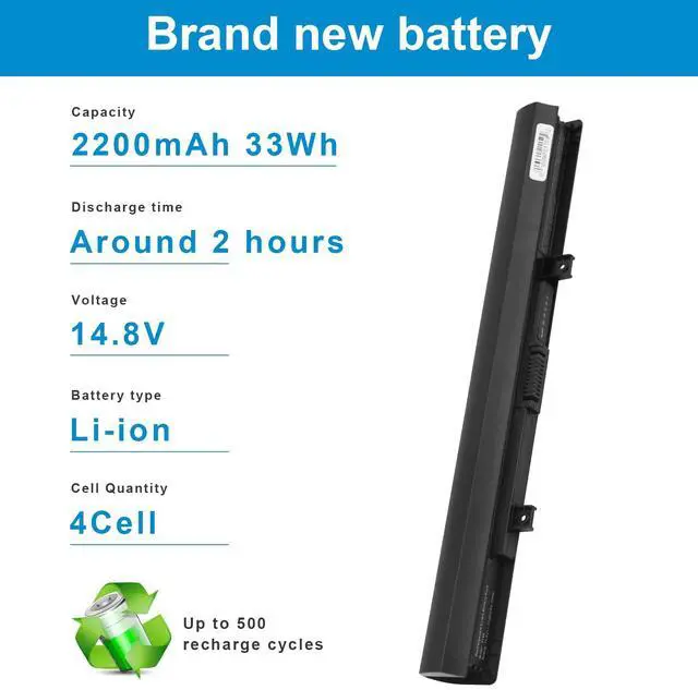 Alt view image 4 of 5 - PA5185U-1BRS PA5195U-1BRS Battery for Toshiba Satellite C50 C55 C55D C55T S55 S55T L55 L55D C50-B L55T L55D C55-B C55-B5200 C55-B5299 C55-B5300 E45-B4100 P/N: PA5184U-1BRS PA5195U-1BRS PA5186U-1BRS